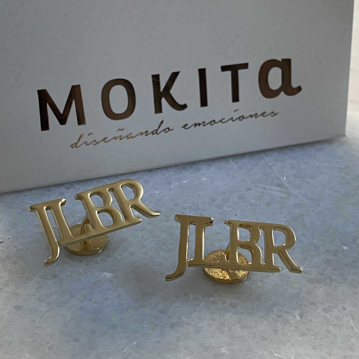 Mancuernillas Personalizadas con Iniciales