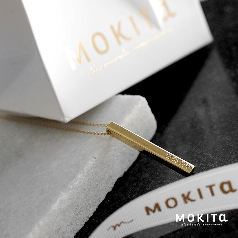 Collar de Barrita con Grabado