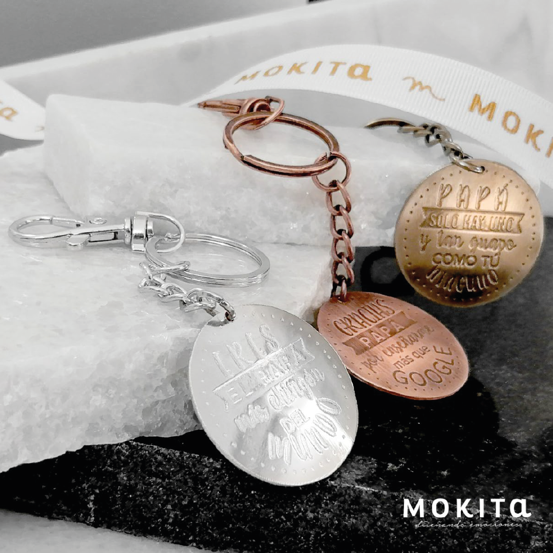 Llavero Moneda Personalizado