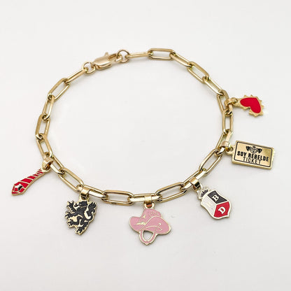 Pulsera de charms íconos RBD oficial