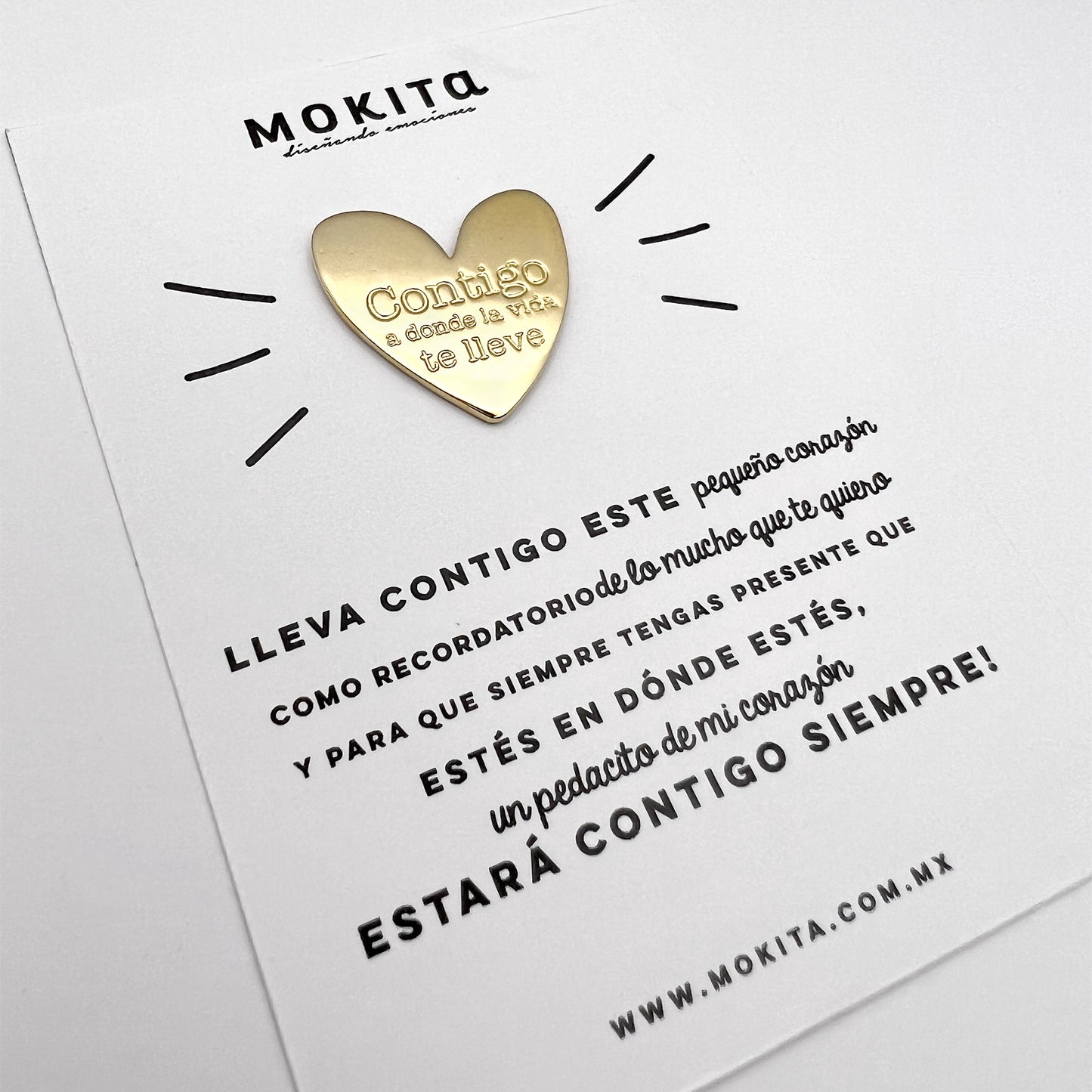 Heart Token - Corazón de metal con significado especial