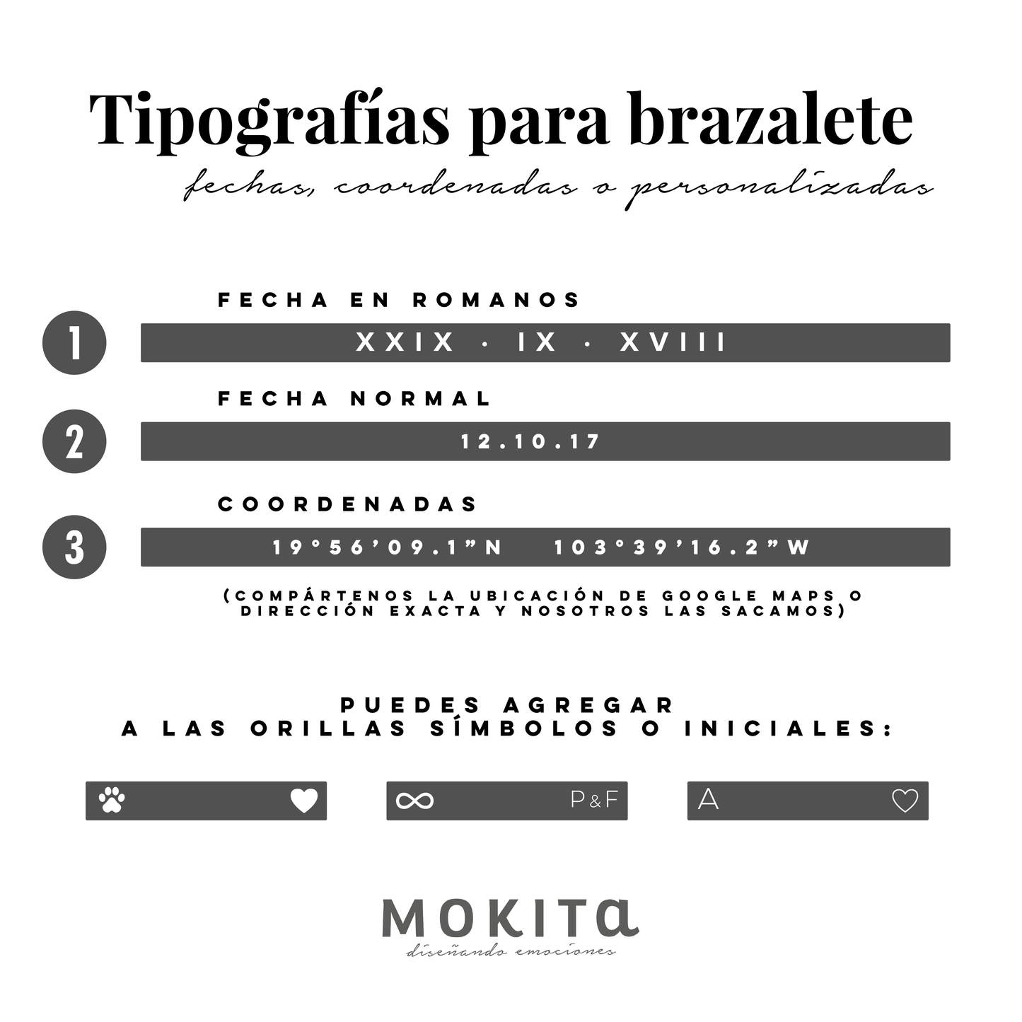 BRAZALETE MEDIANO PERSONALIZADO